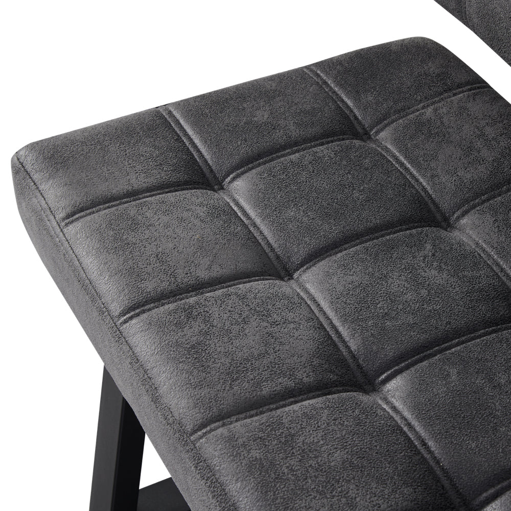 Sitzbank SIGFRID, Hellgrau, 100cm | praktisch & modern | B&D home