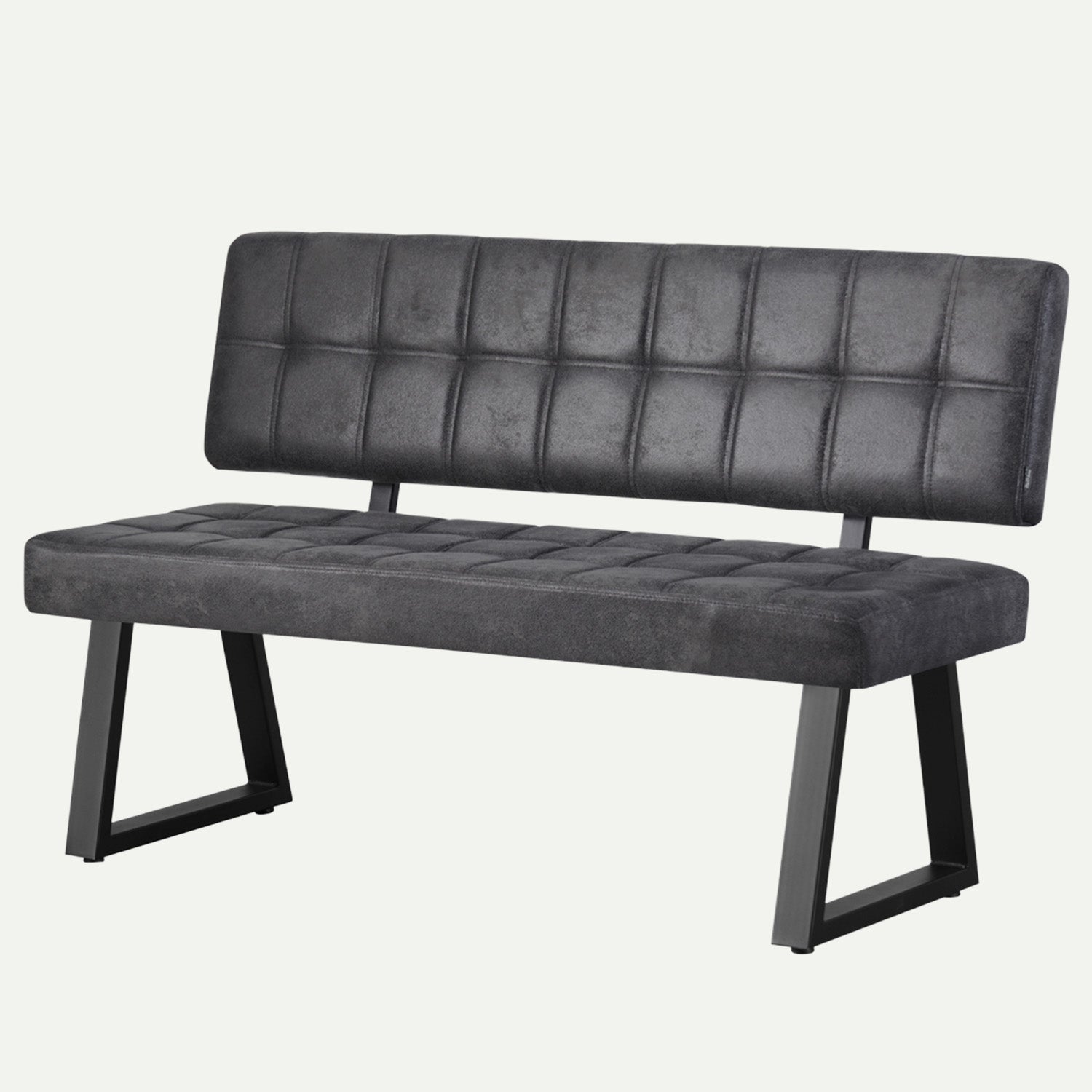 Sitzbank SIGFRID, Hellgrau, 100cm | praktisch & modern | B&D home