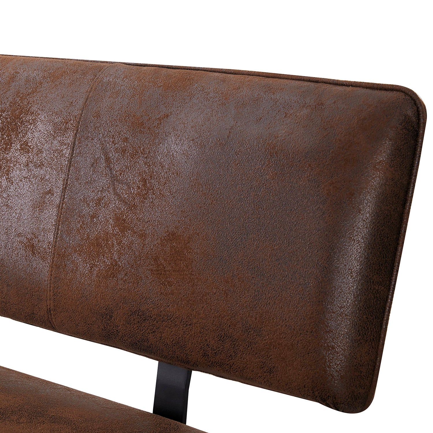 Sitzbank JUNA – Polsterbank mit Rückenlehne & Metallgestell | B&D home