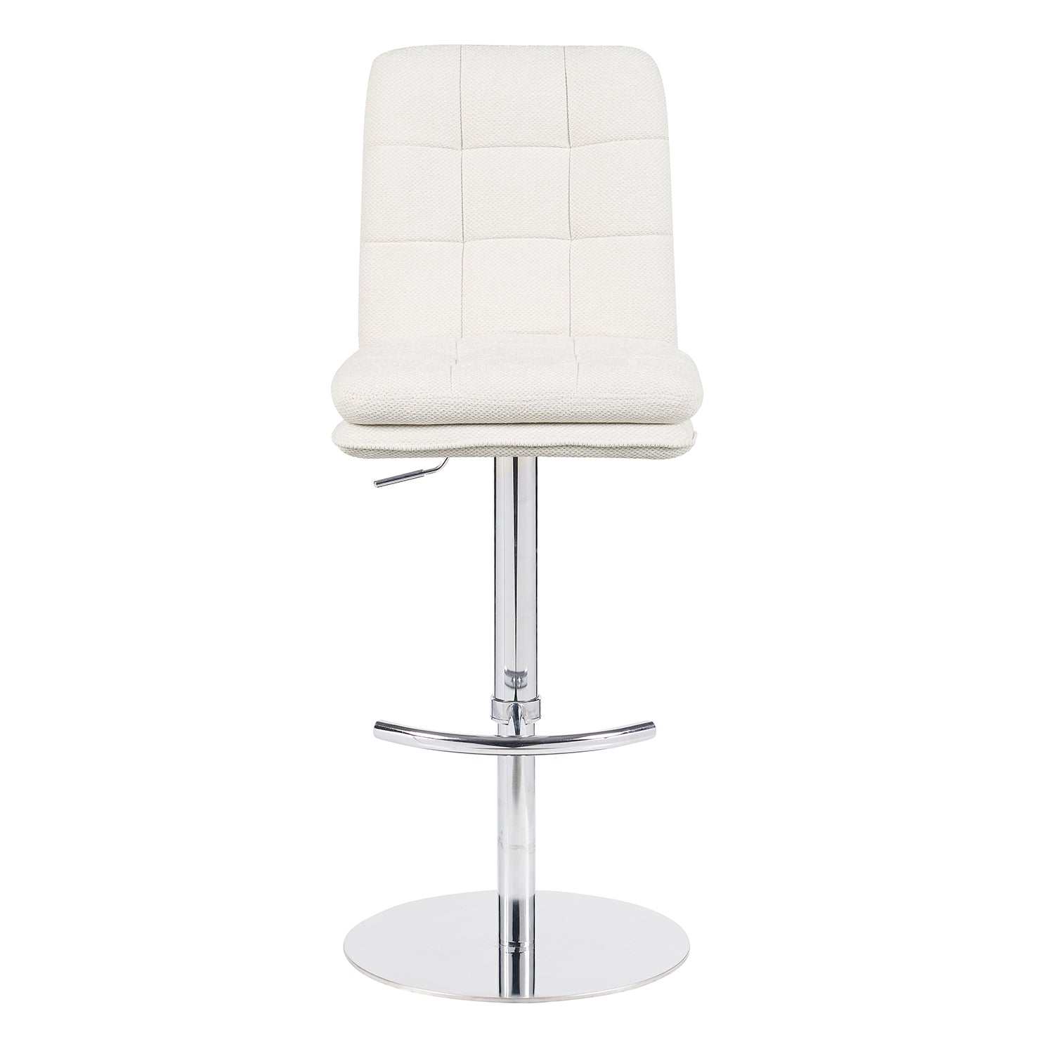 Barhocker Juno 2er-Set | Chromgestell höhenverstellbar | drehbar | DUBI Möbel