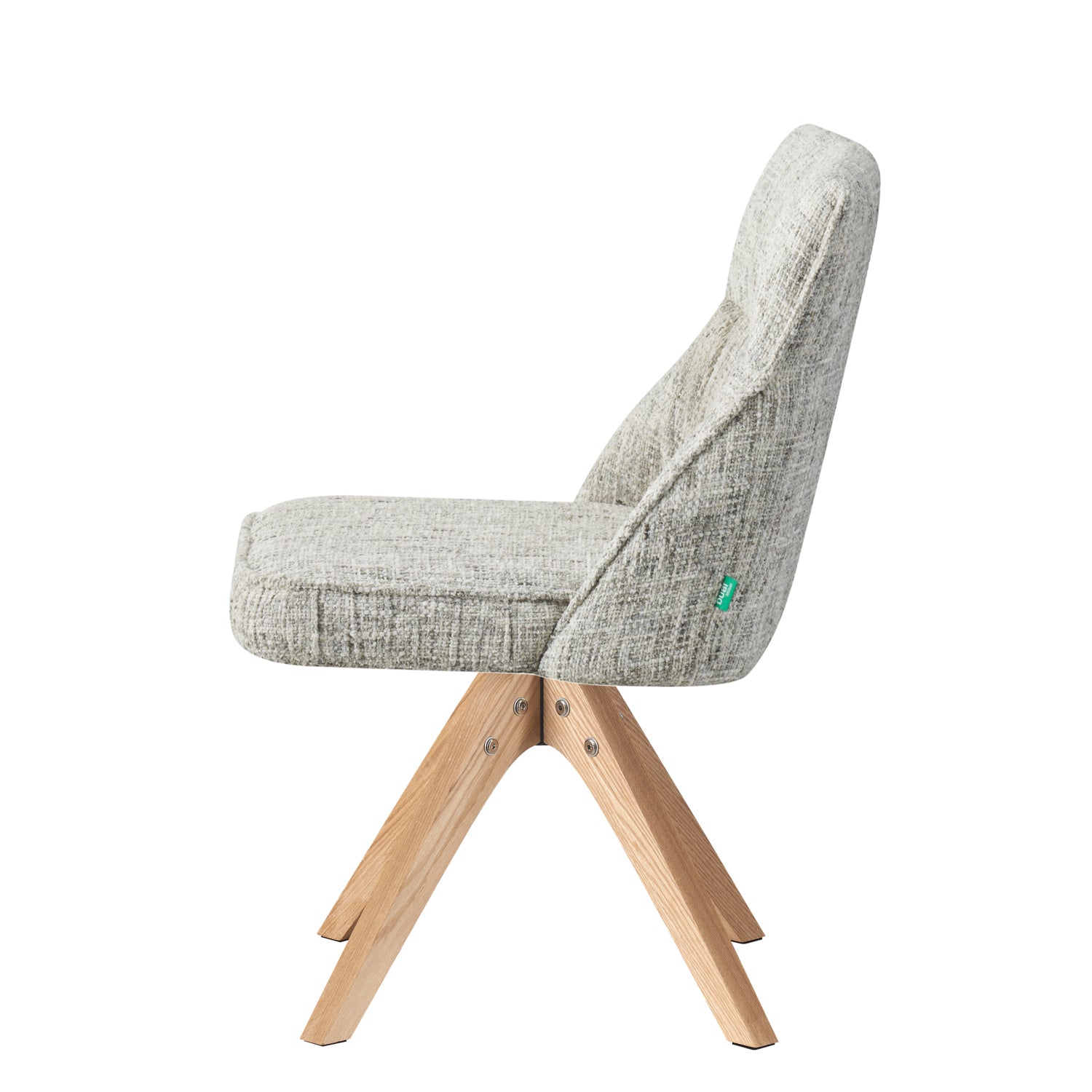 Esszimmerstühle TALINA 2er Set | 360° drehbares Holzgestell | DUBI Möbel