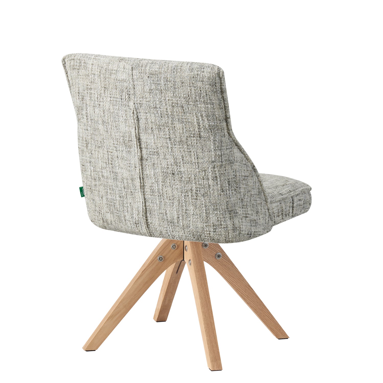 Esszimmerstühle TALINA 2er Set | 360° drehbares Holzgestell | DUBI Möbel