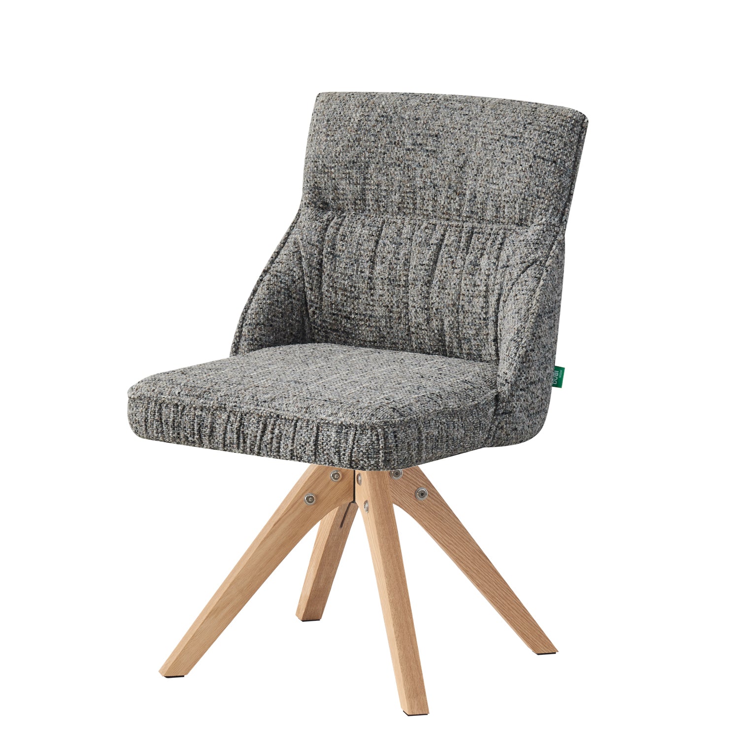 Esszimmerstühle TALINA 2er Set | 360° drehbares Holzgestell | DUBI Möbel