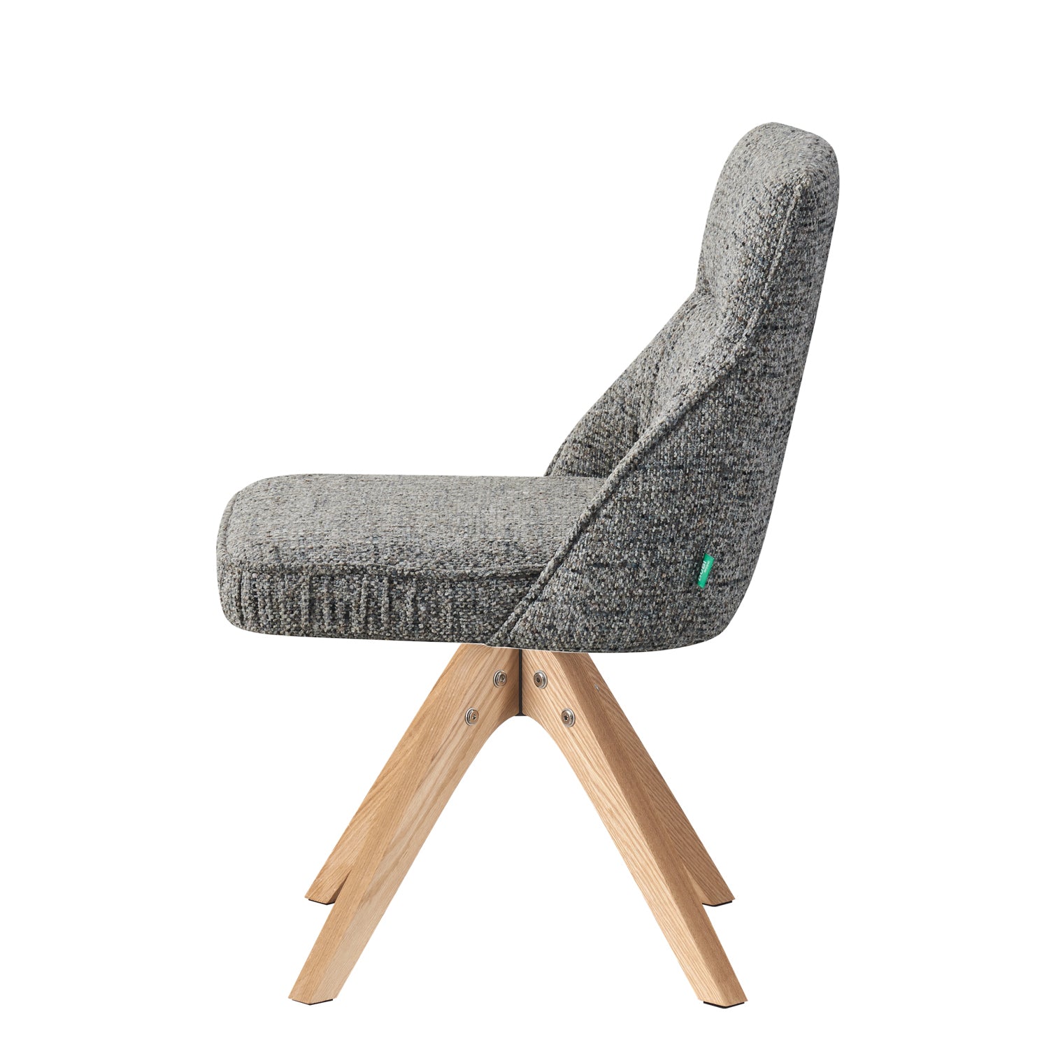 Esszimmerstühle TALINA 2er Set | 360° drehbares Holzgestell | DUBI Möbel