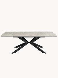 MALTE - Ausziehtisch mit 2 Einlegeplatten für 6-8 Personen