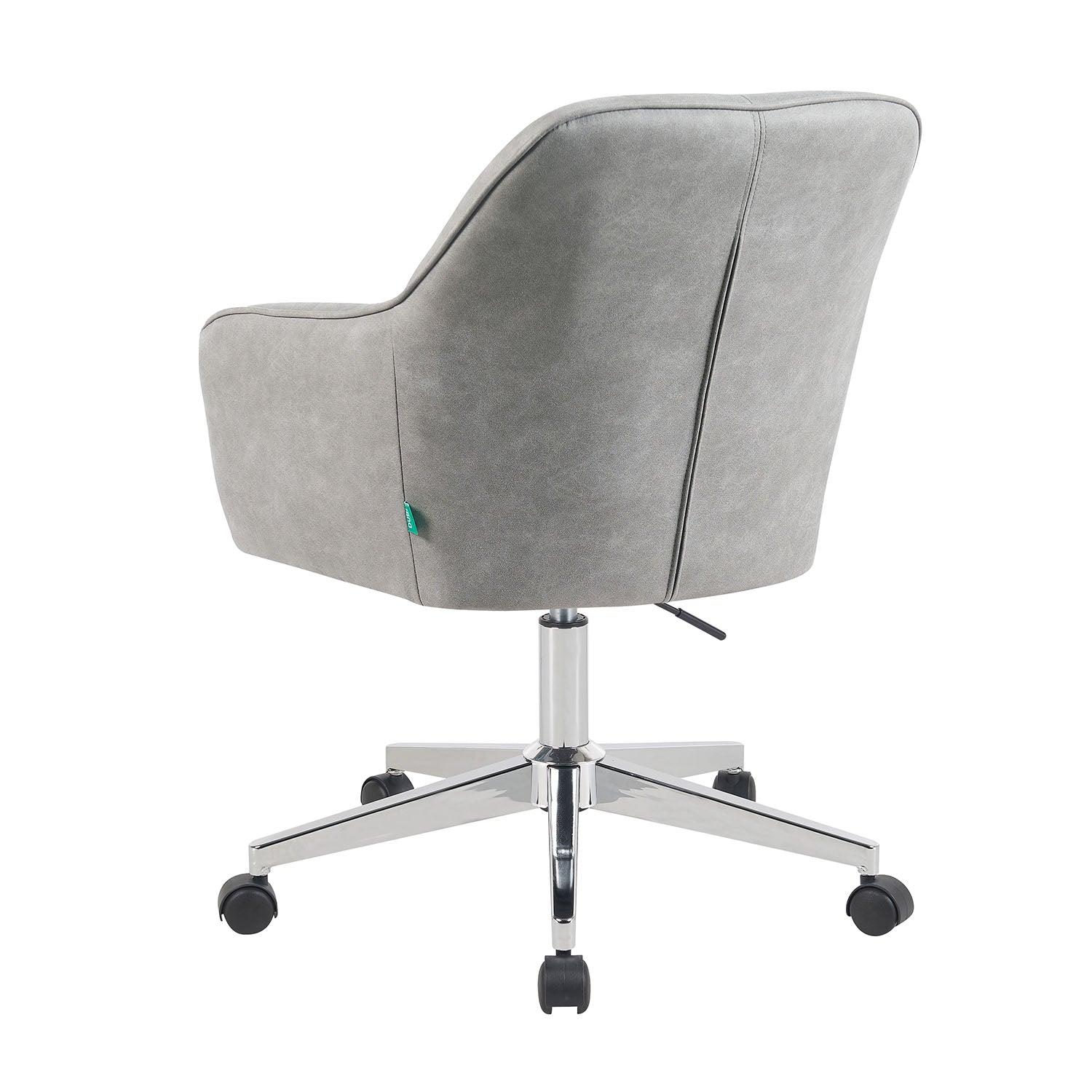 Bürostuhl Mika-Lian 2er-Set | mit Rollen | 360° drehbar | höhenverstellbar | Chrom | DUBI Möbel