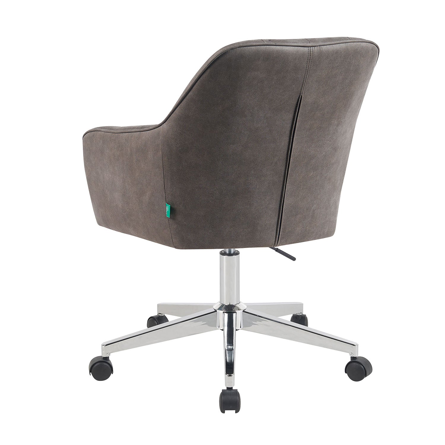 Bürostuhl Mika-Lian 2er-Set | mit Rollen | 360° drehbar | höhenverstellbar | Chrom | DUBI Möbel