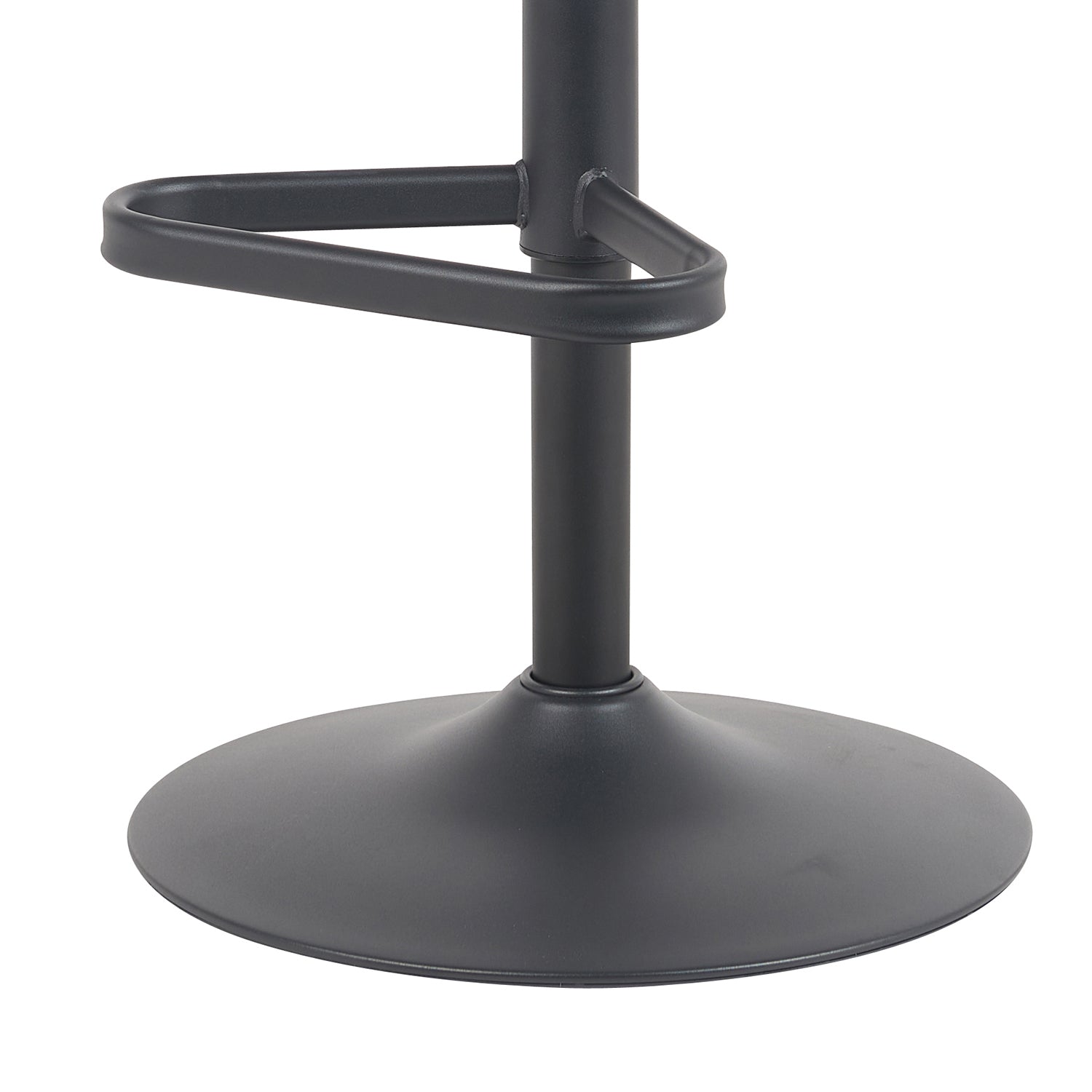Barhocker Nova 2er-Set | Gestell Matt-Schwarz | drehbar | höhenverstellbar | DUBI Möbel