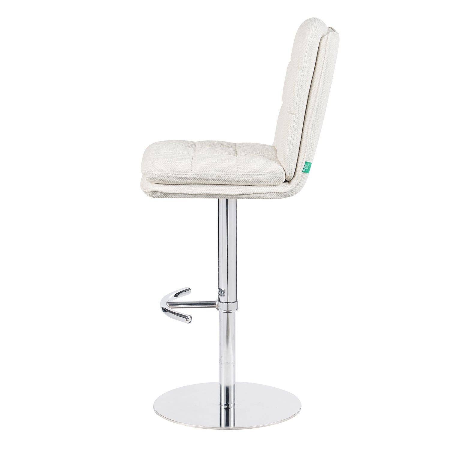 Barhocker Juno 2er-Set | Chromgestell höhenverstellbar | drehbar | DUBI Möbel