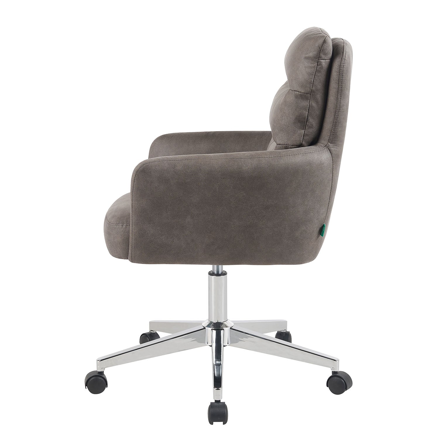 Bürostuhl Mika-Svenja 2er-Set | mit Rollen | 360° drehbar | höhenverstellbar | Chrom | DUBI Möbel
