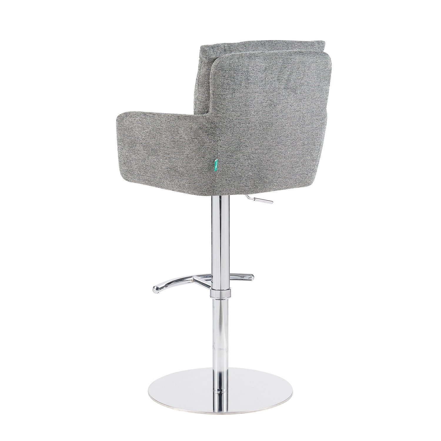 Barhocker Leo 2er-Set | Chromgestell höhenverstellbar | drehbar | DUBI Möbel