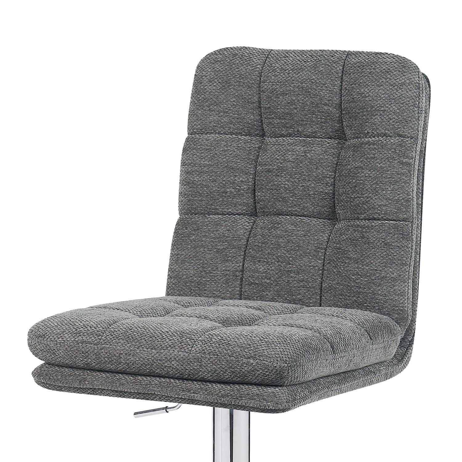 Barhocker Juno 2er-Set | Chromgestell höhenverstellbar | drehbar | DUBI Möbel