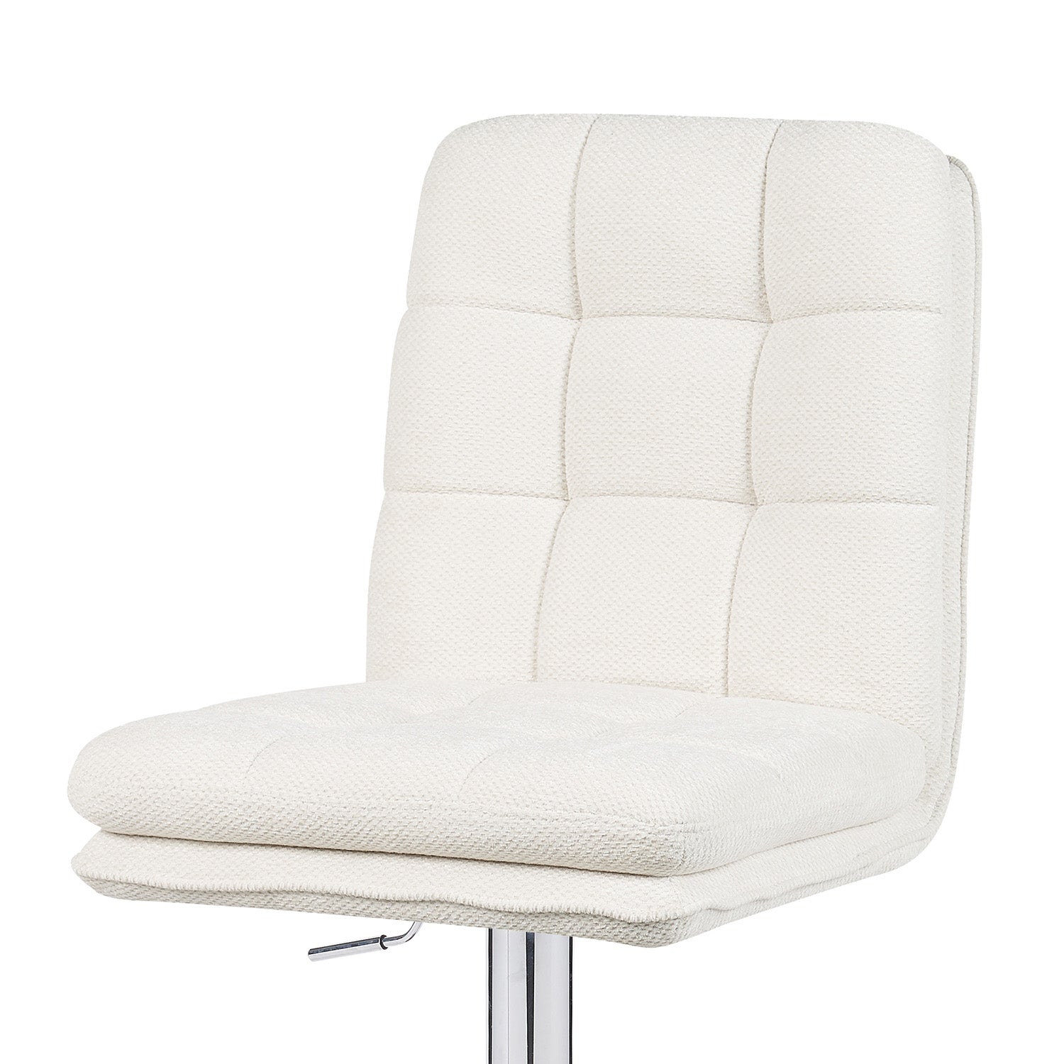 Barhocker Juno 2er-Set | Chromgestell höhenverstellbar | drehbar | DUBI Möbel