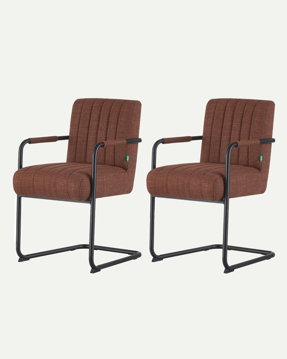 Chaise en porte-à-faux BEN (lot de 2) | B06 Grâce Dynamique