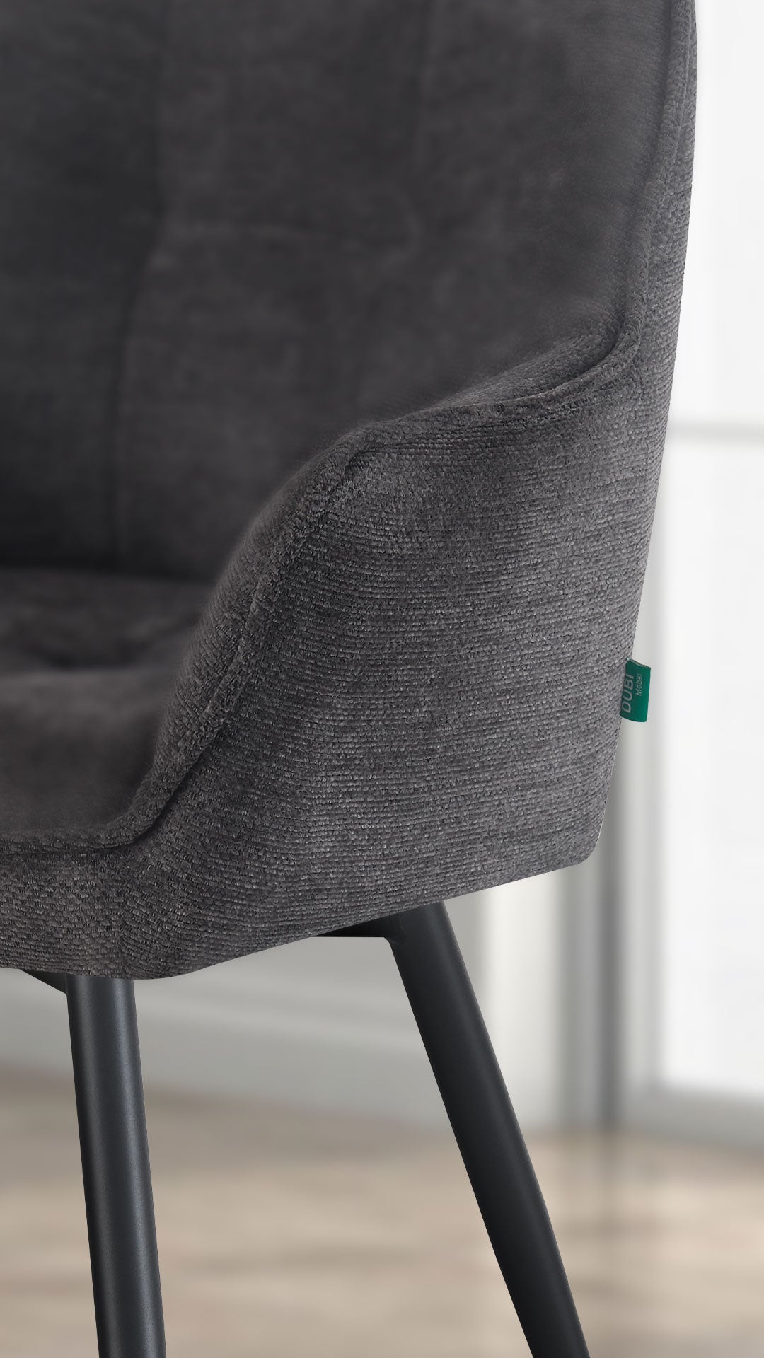 Chaise de salle à manger Thomas | Élégance rustique B02 | KIÉLY