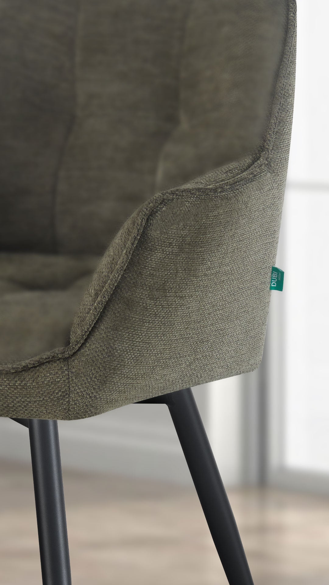 Chaise de salle à manger Thomas | Élégance rustique B02 | KIÉLY