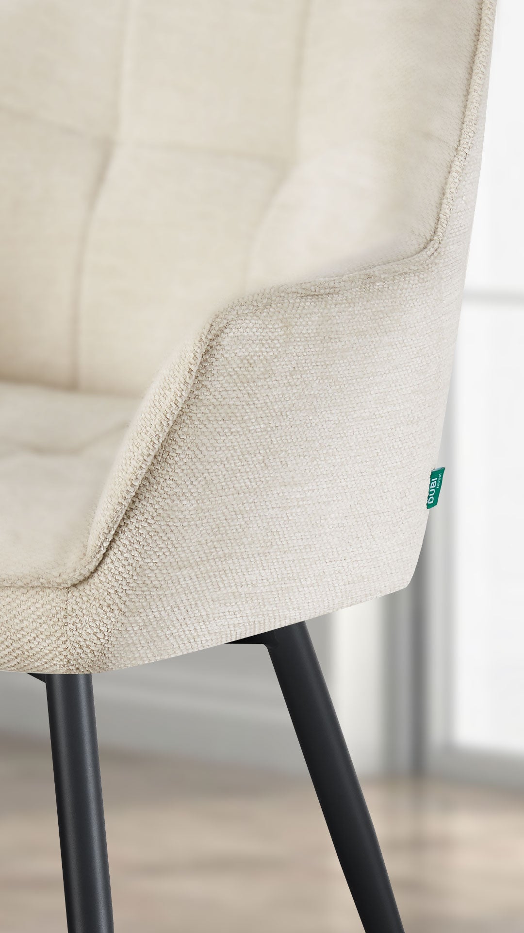 Chaise de salle à manger Thomas | Élégance rustique B02 | KIÉLY