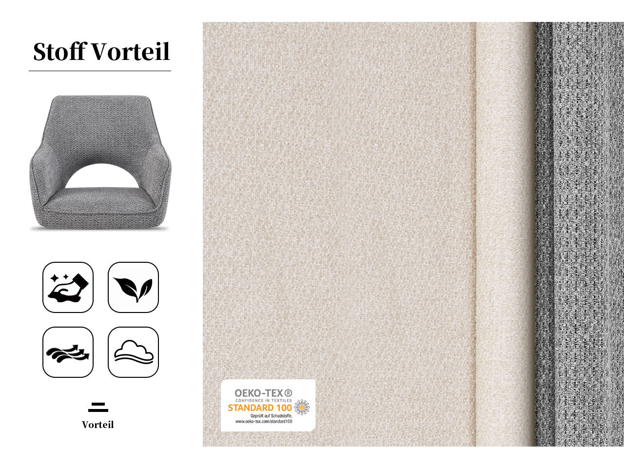 Chaise de salle à manger Thomas | Acier urbain B02 | Rétrobliss