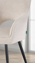 Chaise de salle à manger Thomas | Acier urbain B02 | Rétrobliss