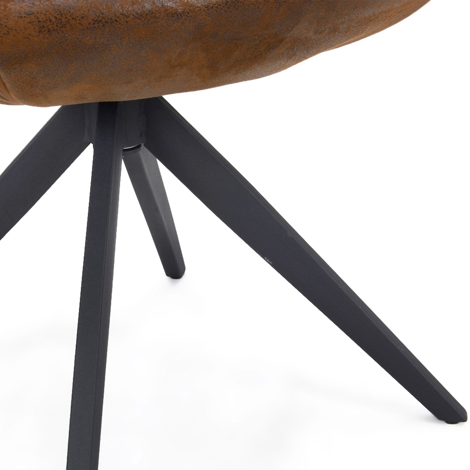 B-Ware Drehstuhl ARVIT, Braun | mit 360°-Drehfunktion