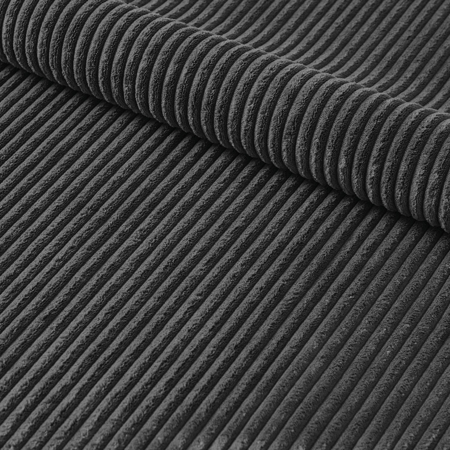 Esszimmerstuhl ARVIT – Drehbarer Stuhl mit Armlehnen & Cord oder Wildlederoptik | B&D home