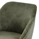 Esszimmerstuhl ARVIT – Drehbarer Stuhl mit Armlehnen & Cord oder Wildlederoptik | B&D home