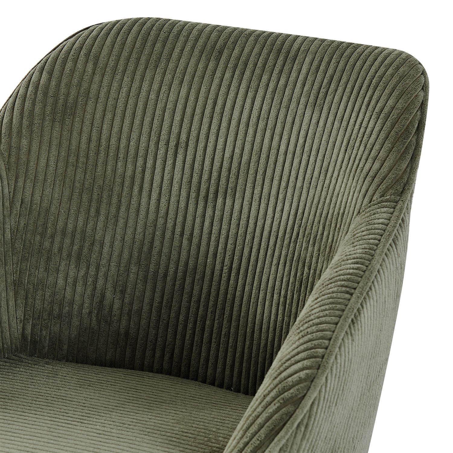 Esszimmerstuhl ARVIT – Drehbarer Stuhl mit Armlehnen & Cord oder Wildlederoptik | B&D home