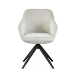 Esszimmerstuhl ARVIT – Drehbarer Stuhl mit Armlehnen & Cord oder Wildlederoptik | B&D home