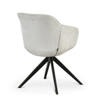 Esszimmerstuhl ARVIT – Drehbarer Stuhl mit Armlehnen & Cord oder Wildlederoptik | B&D home