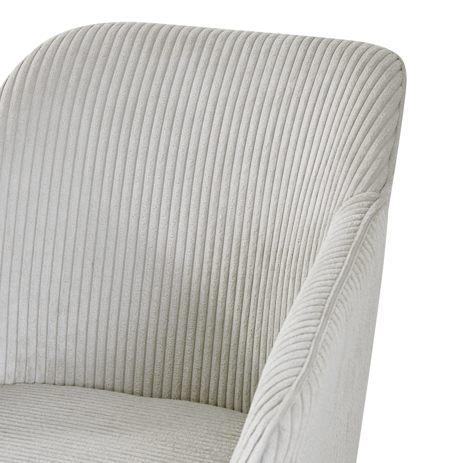 Esszimmerstuhl ARVIT – Drehbarer Stuhl mit Armlehnen & Cord oder Wildlederoptik | B&D home