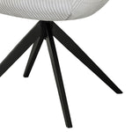 Esszimmerstuhl ARVIT – Drehbarer Stuhl mit Armlehnen & Cord oder Wildlederoptik | B&D home