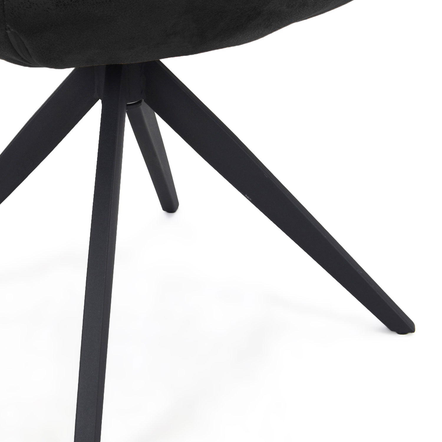 Esszimmerstuhl ARVIT – Drehbarer Stuhl mit Armlehnen & Cord oder Wildlederoptik | B&D home