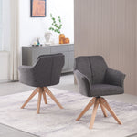 Drehsessel DAISY Eiche massiv natur