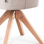 Drehsessel DAISY Eiche massiv natur