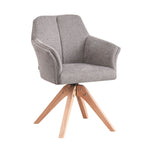 Drehsessel DAISY Eiche massiv natur