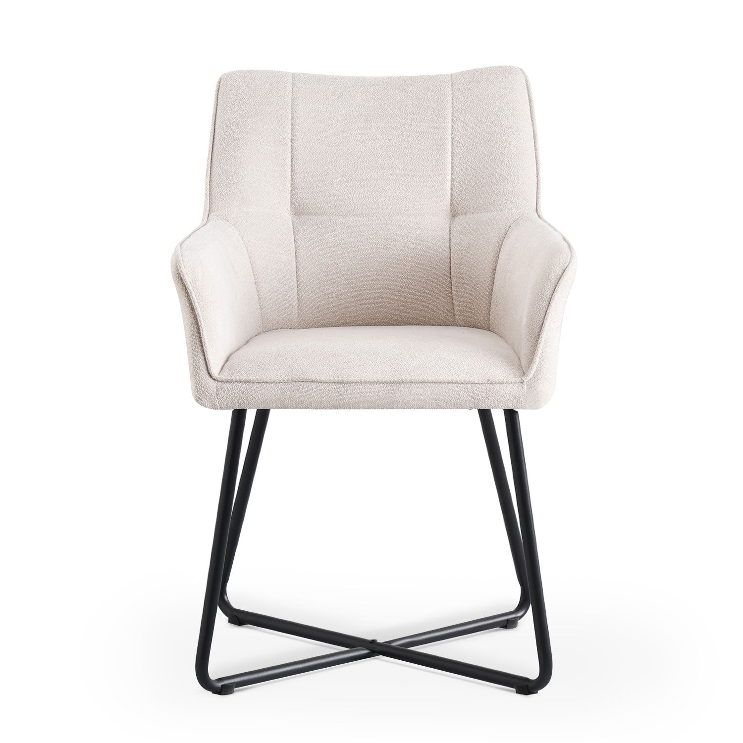 NELE, 2er Set - Moderner Polsterstuhl