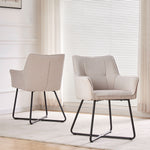 NELE, 2er Set - Moderner Polsterstuhl