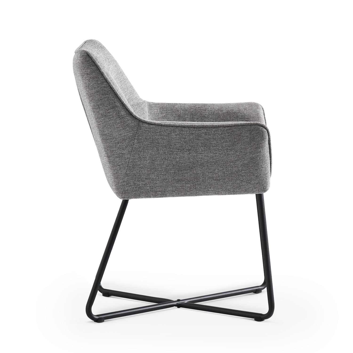 NELE, 2er Set - Moderner Polsterstuhl