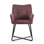 NELE, 2er Set - Moderner Polsterstuhl