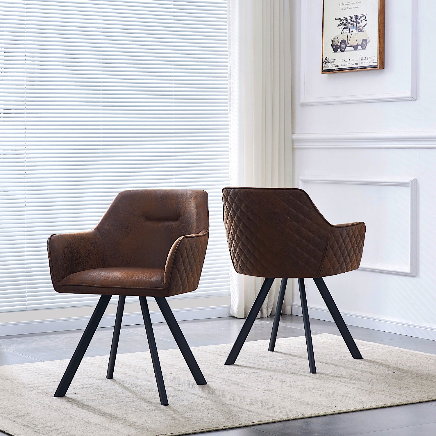 Esszimmerstühle 2er Set CYRUS