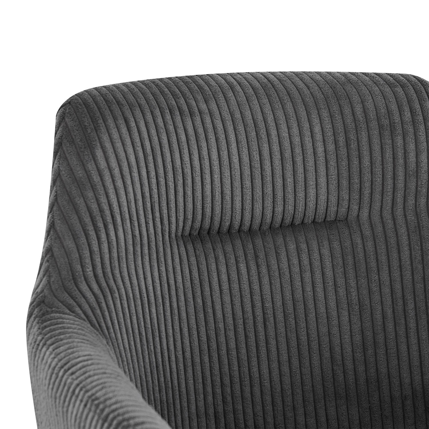 Esszimmerstühle 2er Set CYRUS –  mit Armlehne & Stepppolsterung| B&D home