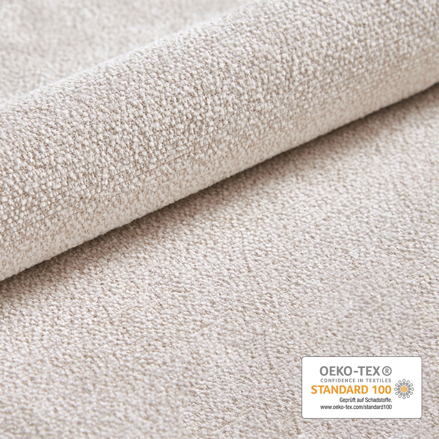 Esszimmerstühle 2er Set TANIA – Polsterstuhl mit Steppung & Holzbeinen