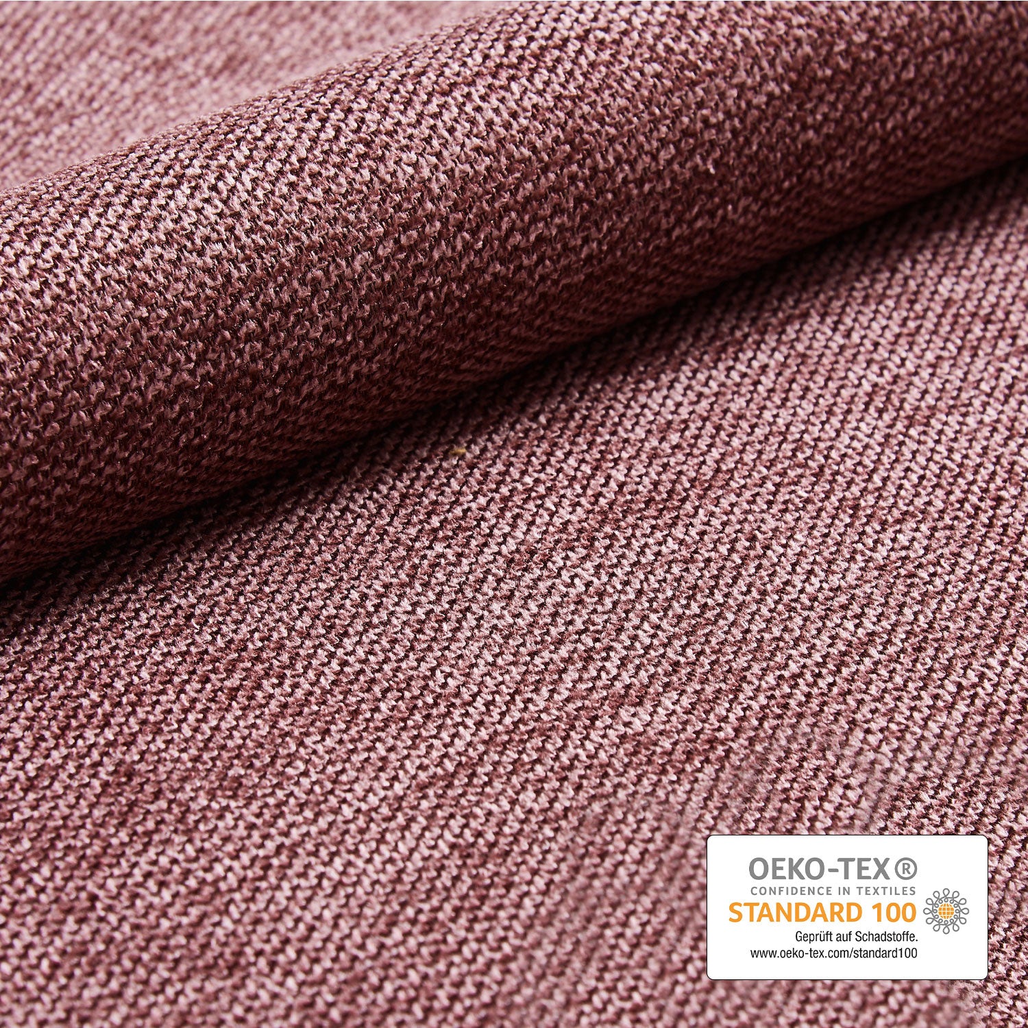 Esszimmerstühle 2er Set TANIA – Polsterstuhl mit Steppung & Holzbeinen