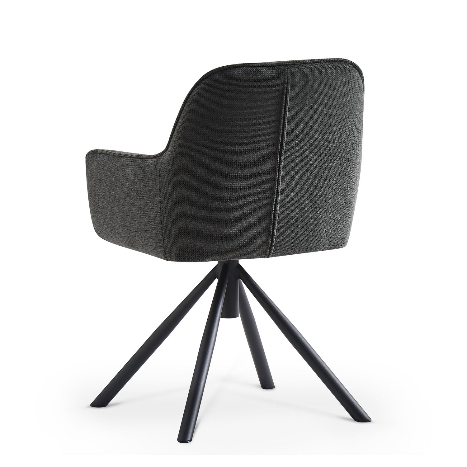 LATONA – Drehbarer Polsterstuhl mit Armlehne & Metallgestell