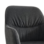 LATONA – Drehbarer Polsterstuhl mit Armlehne & Metallgestell