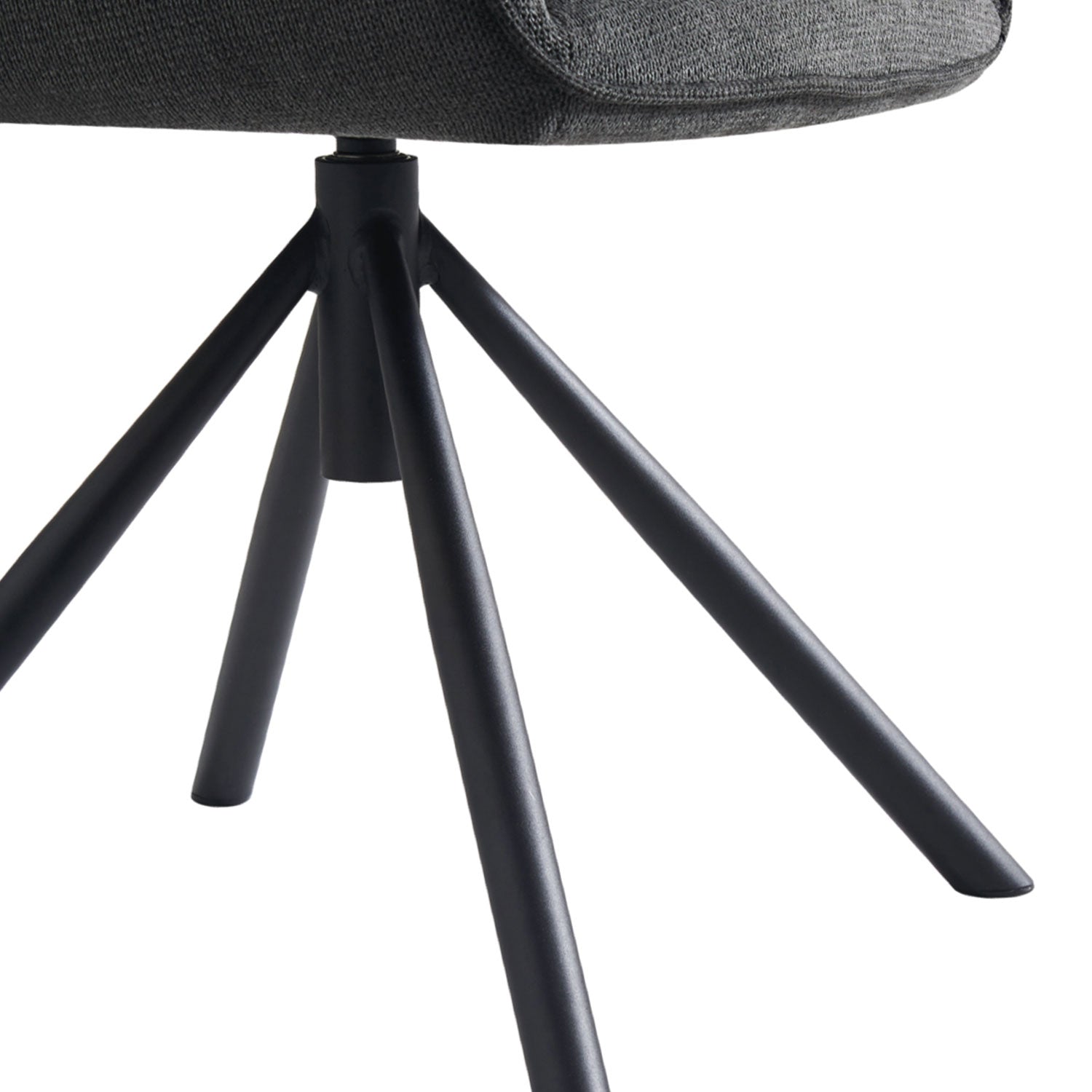 LATONA – Drehbarer Polsterstuhl mit Armlehne & Metallgestell