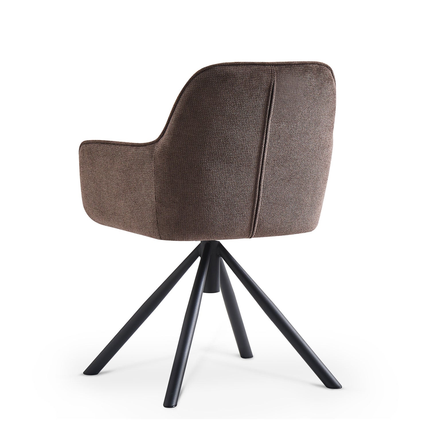 LATONA – Drehbarer Polsterstuhl mit Armlehne & Metallgestell