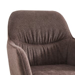 LATONA – Drehbarer Polsterstuhl mit Armlehne & Metallgestell