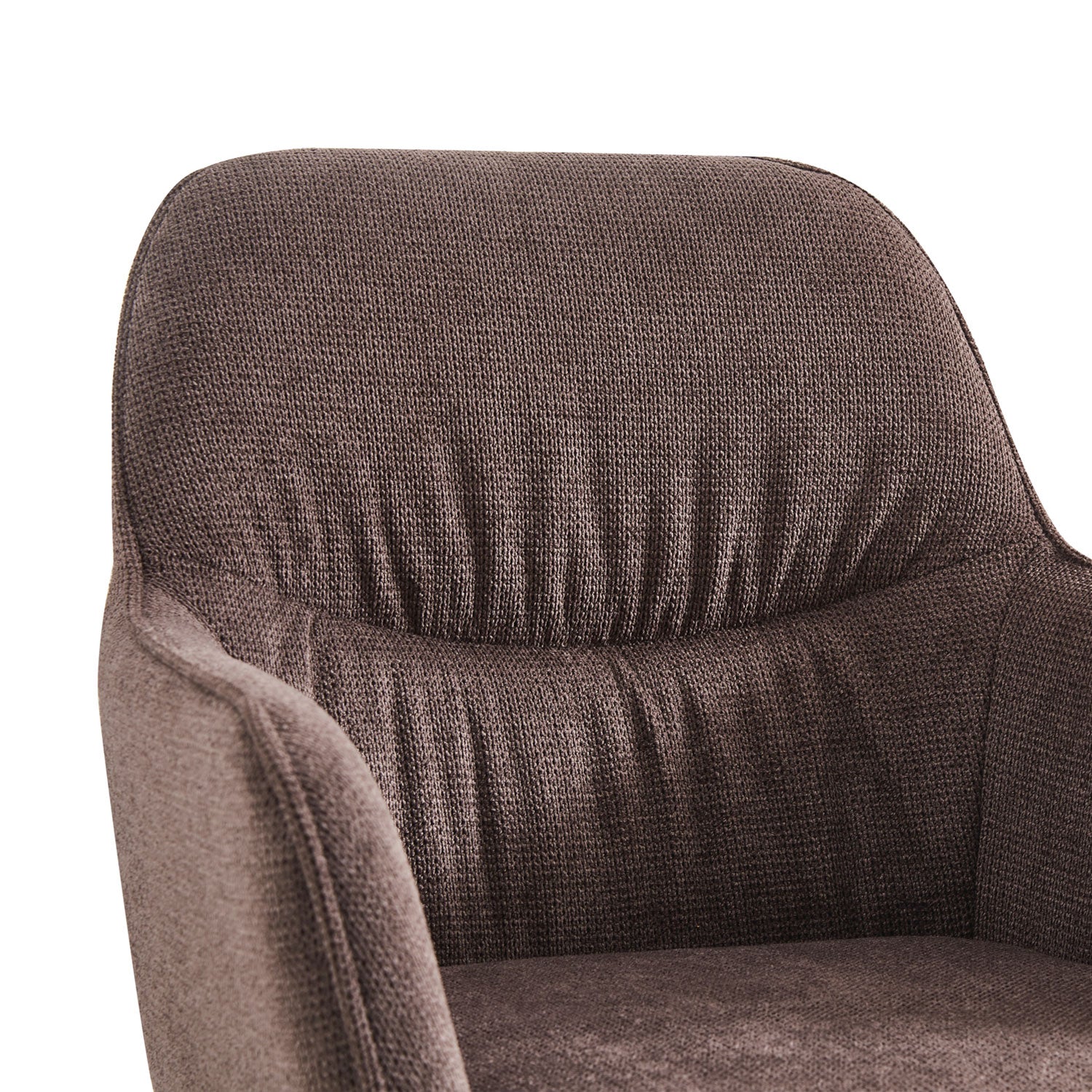 LATONA – Drehbarer Polsterstuhl mit Armlehne & Metallgestell