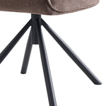 LATONA – Drehbarer Polsterstuhl mit Armlehne & Metallgestell